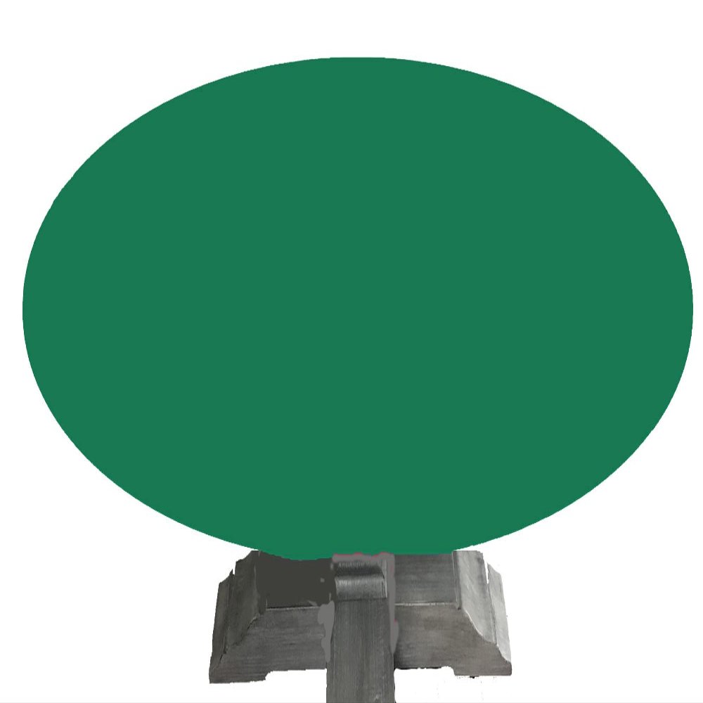 Felt Poker table Cover for 36, 48, 54, 60, or 72 round table made to order for glass or lifetime table (54 inch round, Shamrock)