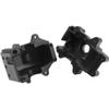 Vgoohobby Metal Front/Rear Gearbox Housing Bulkhead Differential Gear Box Cover Case # 9529 Compatible with Traxxas 1/8 Sledge 4WD 95076-4 RC Monster Truck Upgarde Parts (Black) view 2