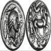 Apollo and Charioteer, Famous Ancient Greek Coin, Apollo Driving a Quadriger Across The Sky, Greek Mythology, Percy Jackson Teen Gift, Great Stocking Stuffer 27S view 1