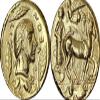 Apollo and Charioteer, Famous Ancient Greek Coin, Apollo Driving a Quadriger Across The Sky, Greek Mythology, Percy Jackson Teen Gift, Great Stocking Stuffer 27G view 1