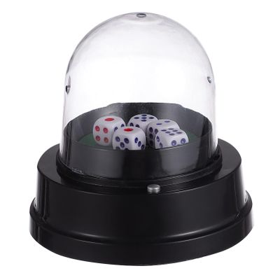 Automatic Dice Cup Electric Automatic Roller Cup with 5 s for KTV Pub Bar Party Board Game Accessories