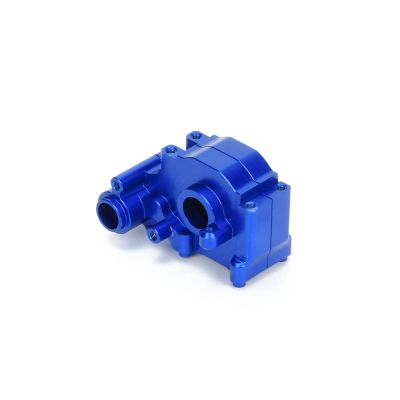 RCAWD for Losi Mini-T 2.0 1/18 & Mini-B 1/16 Transmission Case Housing Upgrades, Aluminum Parts for #LOS212017 Blue