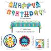 LaVenty Robot Birthday Party Pack - 34 Piece Set Including Banner, Plates, Napkins & Decorations view 2