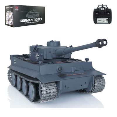 TOUCAN RC HOBBY US in Stock Henglong 1/16 Scale 7.0 Upgraded Metal Version German Tiger I RTR RC Tank 3818