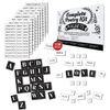 1138 PCS Complete Poetry Magnets Kit, Word Magnet for Fridge, Magnetic Words, Word Fridge Magnets, Sentence Building, Sentence Magnet to Write Poems, Stories, Conversations - Simply Magic view 1