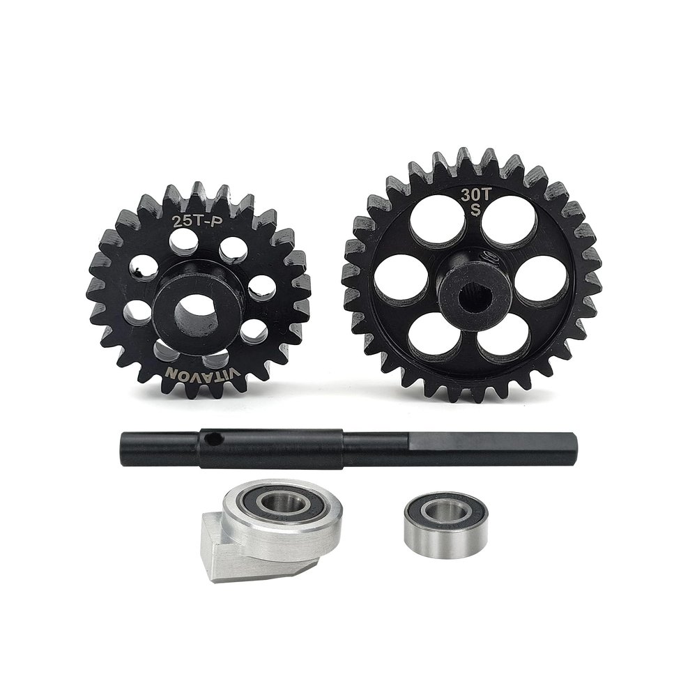 VITAVON CNC 45# HD 1.5Mod 25/30T Pinio/Spur Gear Combo for Traxxas X MAXX 1/5