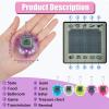 Jerify 36 Pieces Virtual Electronic Digital Pet Toys Retro Handheld Game Nostalgic 90s Toy with Key Chain for Boys Girls view 4