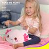 Onsoyours Cute Axolotl Plush, 19" Soft Large Stuffed Animal Salamander Big Plush Pillow, Kawaii Plushie Toy for Kids (Pink Axolotl A, 19") view 4