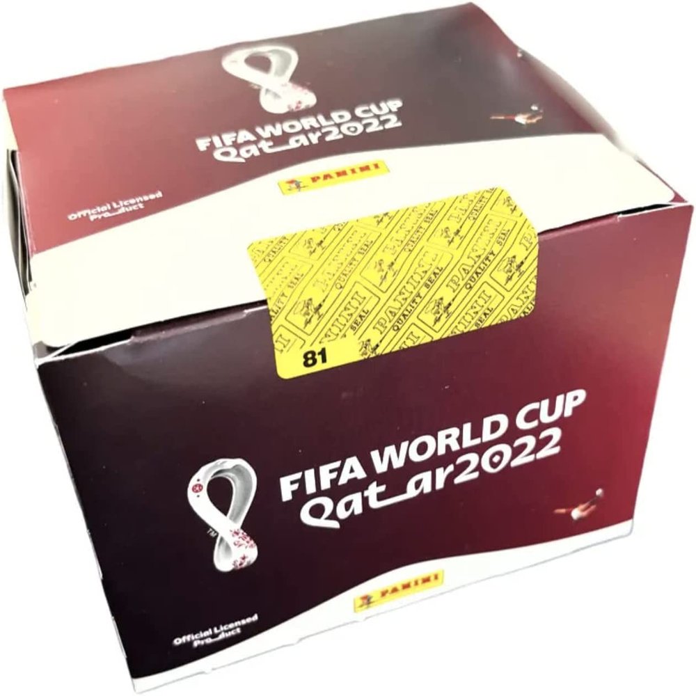 Panini World Cup Sticker - FIFA World Cup Qatar 2022 - Official Sticker Collection (Box of 100 Bags)