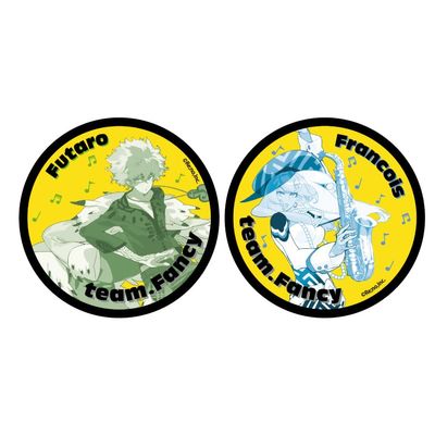 Riedick Theater The x Family 03 Foutaro & Francois Tin Badge Set of 2