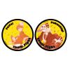 Riedick Theater The x Family 04 Faye & Fushigi Tin Badge Set of 2 view 1