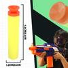TORMEN Refill Suction Darts,Compatible for Nerf Elite Series Blasters Toy Guns-Yellow 100Pcs view 2