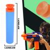 TORMEN Refill Suction Darts,Compatible for Nerf Elite Series Blasters Toy Guns-Light Blue 100Pcs view 2
