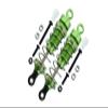 GPM 1PR Set Aluminium Rear Adjustable Damper (75mm) For WR8 Flux RC Cars (green) view 1