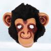 LUOZZY Horror Big Mouth Monkey Headgear Orangutan Vinyl Mask Scary Party Full Face Mask Kids Party Funny Halloween Masquerade Mask view 4