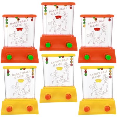 Toddmomy 6pcs Handheld Water Toss Game Colorful Toys for Boys and Girls Activities Improve Hand-Eye Coordination for Parent-boy Girl Play and Sharing Random Color