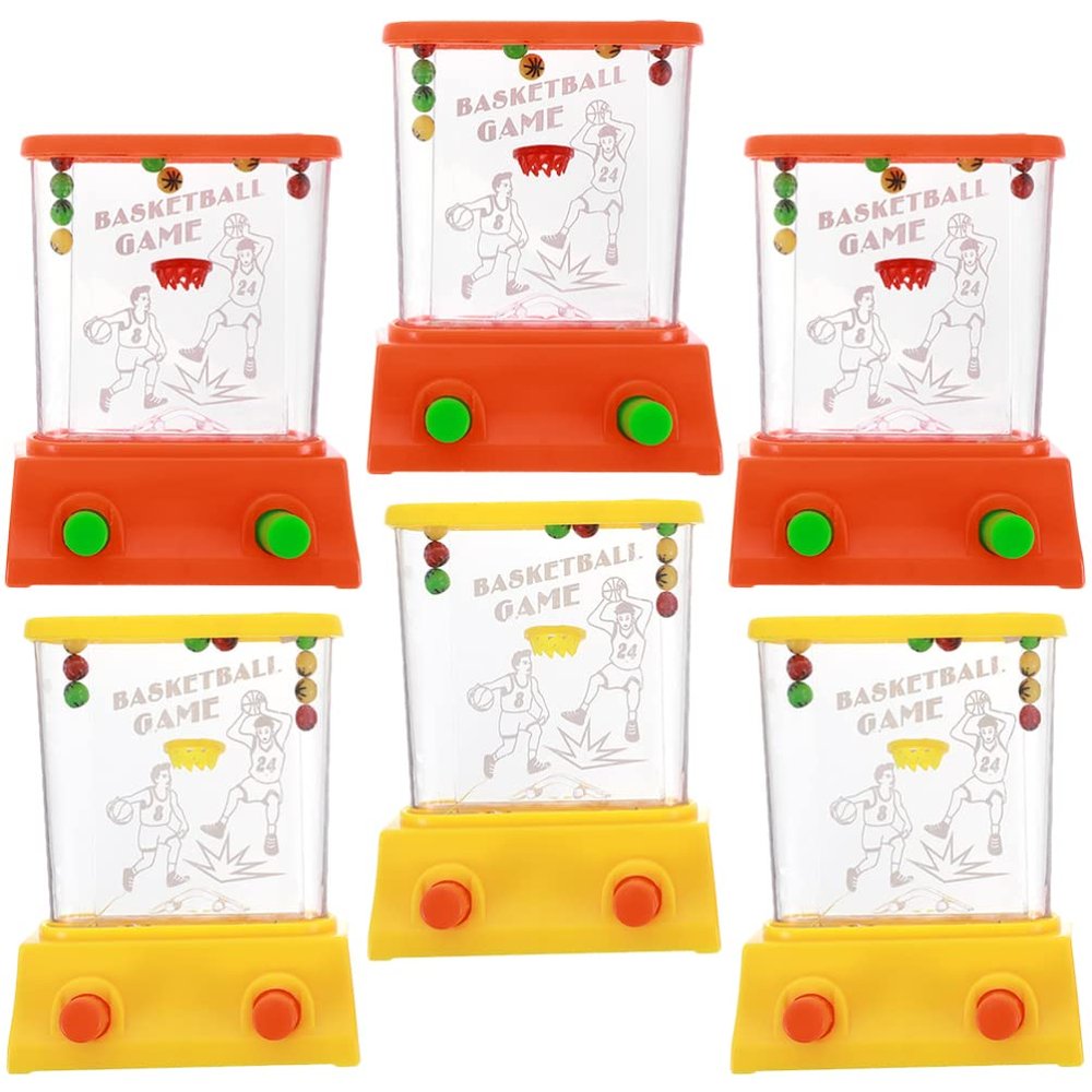 Toddmomy 6pcs Handheld Water Toss Game Colorful Toys for Boys and Girls Activities Improve Hand-Eye Coordination for Parent-boy Girl Play and Sharing Random Color