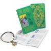 Jayiaine Tarot Cards Deck, Water Proof with Guidebook Divination Cards, 80 Fortune Telling Game Set for Family Reunion Beginners Expert Readers for Christmas Birthday, R view 2