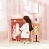 Sophia's Aurora Princess Armoire, Robe, Slippers for 18" Dolls, Pink view 3