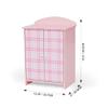 Sophia's Aurora Princess Armoire, Robe, Slippers for 18" Dolls, Pink view 4
