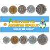 Argentine Republic 5 Mixed Coins | 5 Centavos to 1 Pesos | Argentine Currency Since 1969 view 2