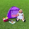 Sophia's Tent and Sleeping Bag Set for 18" Dolls, Purple/Pink view 2