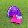 Sophia's Tent and Sleeping Bag Set for 18" Dolls, Purple/Pink view 3