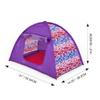 Sophia's Tent and Sleeping Bag Set for 18" Dolls, Purple/Pink view 4