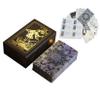 Tarot Cards Deck, Water Proof with Guidebook Divination Cards, 80 Fortune Telling Game Set for Family Reunion Beginners Expert Readers for Christmas Birthday Holiday Gifts,Black view 1