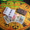 Tarot Cards Deck, Water Proof with Guidebook Divination Cards, 80 Fortune Telling Game Set for Family Reunion Beginners Expert Readers for Christmas Birthday Holiday Gifts,Black view 3