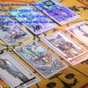 Tarot Cards Deck, Water Proof with Guidebook Divination Cards, 80 Fortune Telling Game Set for Family Reunion Beginners Expert Readers for Christmas Birthday Holiday Gifts,Black view 4