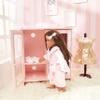 Sophia's Aurora Princess Closet, Robe, Slippers for 18" Dolls, Pink view 3