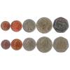 Gambia 5 Mixed Coins | 1 Butut to 1 Dalasi | Gambian Currency Since 1971 view 1