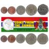 Gambia 5 Mixed Coins | 1 Butut to 1 Dalasi | Gambian Currency Since 1971 view 2