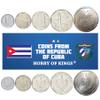 Cuba 5 Mixed Coins | 5 to 25 Centavos | Cuba Currency Since 1962 view 2