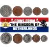 Netherlands 5 Mixed Coins | 1 Cent - 1 Gulden | Dutch Currency Since 1949 view 1