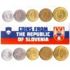 Slovenia 5 Mixed Coins | 10 Stotinov to 5 Tolarjev | Slovenian Currency Since 1991 view 1