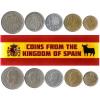 Spain 5 Mixed Coins | 1 Centimos to 25 Pesetas | Spanish Currency Since 1975 view 1