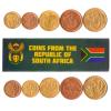 South Africa 5 Mixed Coins | 10 to 50 Cents | South African Currency Since 1961 view 1