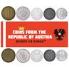 Austria 5 Mixed Coins | 1 Groschen to 1 Shilling | Austrian Currency Since 1946 view 2
