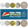 Seychelles 5 Mixed Coins | 5 Cents to 1 Rupees | Seychelloise Currency Since 1976 view 2