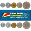 Seychelles 5 Mixed Coins | 5 Cents to 1 Rupees | Seychelloise Currency Since 1976 view 3