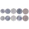 East Caribbean States 5 Mixed Coins | 1 to 25 Cents | Eastern Caribbean Currency Since 1966 view 1