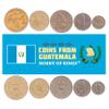 Guatemala 5 Mixed Coins | 5 Centavos to 1 Quetzal | Guatemalan Currency Since 1949 view 2
