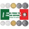 Italian Republic 5 Mixed Coins | 5 Lire - 100 Lire | Italian Currency Since 1946 view 2