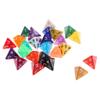 HXSCOO 25pcs Plastic D4 Dices for Adults Pub Bar Fun view 2