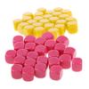 HXSCOO 50pcs Opaque Blank Dice D6 Replacement Dices for Party Board Game Casino Supplies (Color : Yellow Rose Red) view 1