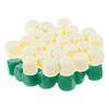 HXSCOO 50pcs Opaque Blank Dice D6 Replacement Dices for Party Board Game Casino Supplies (Color : Green Beige) view 1