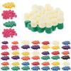 HXSCOO 50pcs Opaque Blank Dice D6 Replacement Dices for Party Board Game Casino Supplies (Color : Green Beige) view 2