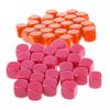HXSCOO 50pcs Opaque Blank Dice D6 Replacement Dices for Party Board Game Casino Supplies (Color : Orange Rose Red) view 1